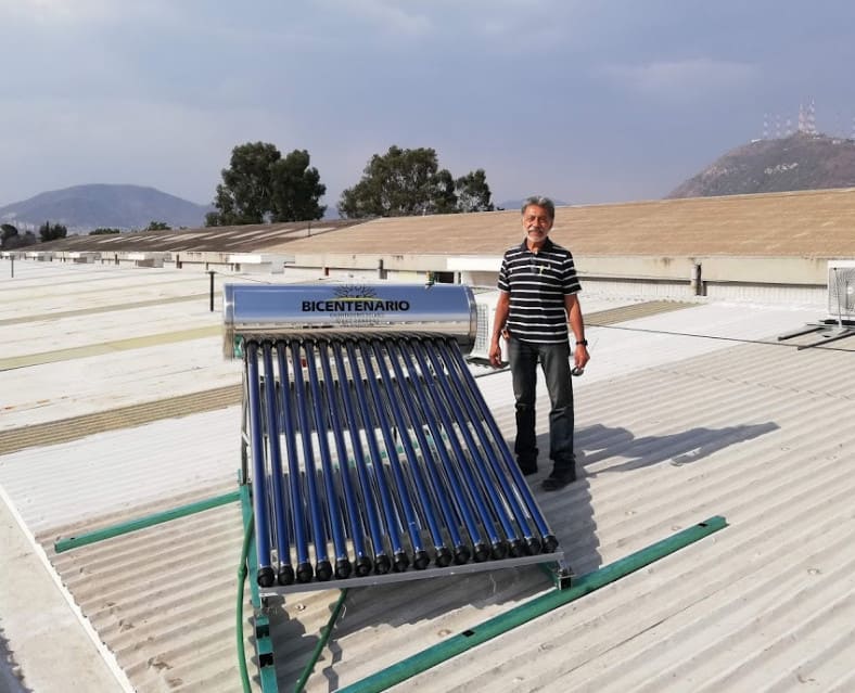 cliente calentador solar heatpipe