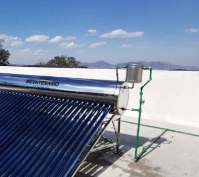 instalacion de tanque auxiliar para calentador solar